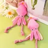 Cute octopussy rising pet peluche resistente mordida molar teddy cuerda nudo perro juguetes en stock al por mayor Application Scenario